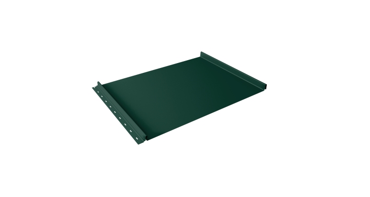 Кликфальц Grand Line 0,5 PE с пленкой на замках RAL 6005 зеленый мох