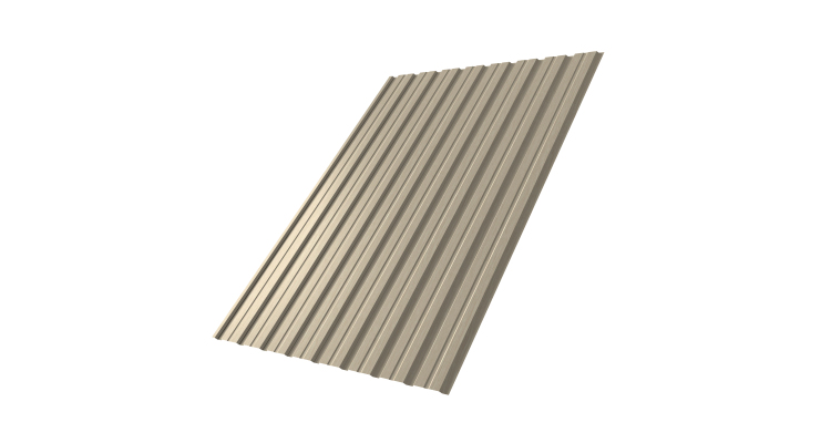 Профнастил С10В 0.45 Print Elite Milky Wood TwinColor