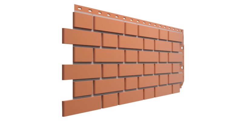 Фасадная панель Флемиш, Красный