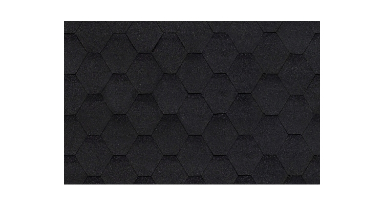 Черепица гибкая Технониколь Оптима Соната черный