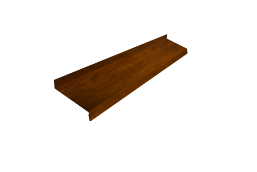 Отлив простой 100 0,45 Print Premium Golden Wood Intense FTC (2м)