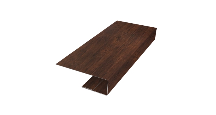 J-Профиль 12мм 0,45 Print-Double Premium Cherry Wood Dark F (2м)