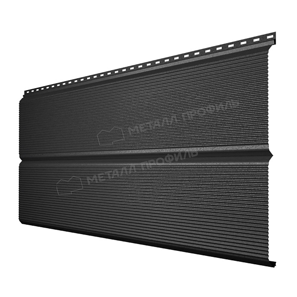 Сайдинг Металл Профиль Lбрус-XL-В-14х335 (VikingMP-01-9005-0.45)