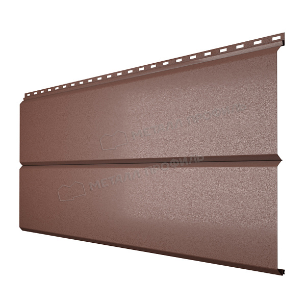 Сайдинг Металл Профиль Lбрус-XL-14х335 (VikingMP-01-8017-0.45)