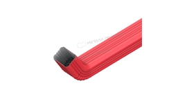 Труба водосточная с коленом Металл Профиль БЮДЖЕТ 76х102х1000 RAL 3011