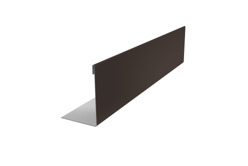 Нащельник 125 Texas 25х35 0,5 Satin RR 32 темно-коричневый (L2,0)