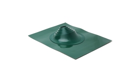 Проходной элемент MF угловой №1 (75-200мм) +185 EPDM (металлический окрашенный фланец) зеленый